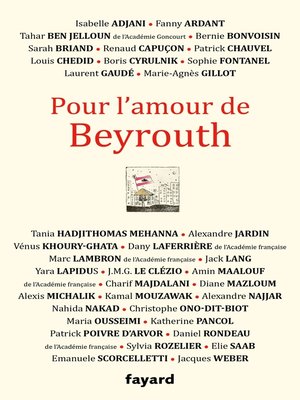 cover image of Pour l'amour de Beyrouth